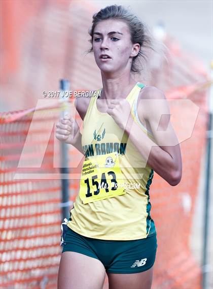 Thumbnail 3 in CIF State Cross Country Championships (Girls D2 Race) photogallery.