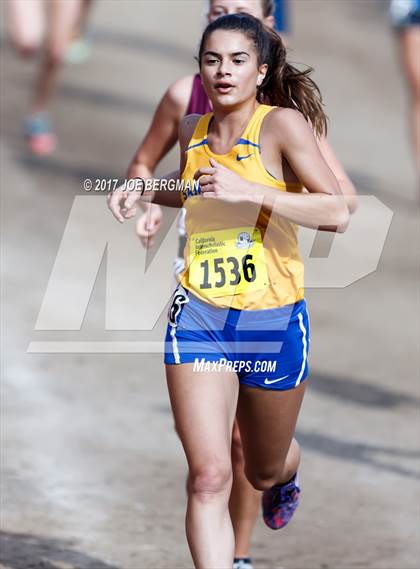 Thumbnail 3 in CIF State Cross Country Championships (Girls D2 Race) photogallery.