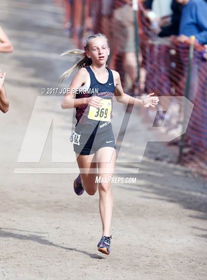 Thumbnail 2 in CIF State Cross Country Championships (Girls D2 Race) photogallery.