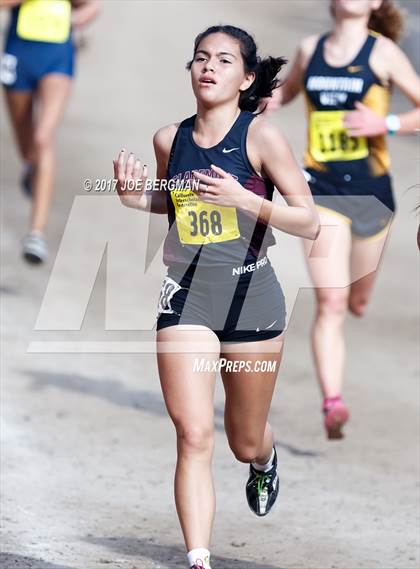 Thumbnail 3 in CIF State Cross Country Championships (Girls D2 Race) photogallery.