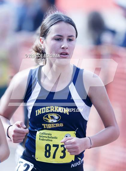 Thumbnail 2 in CIF State Cross Country Championships (Girls D2 Race) photogallery.
