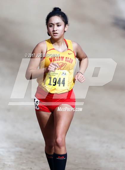 Thumbnail 2 in CIF State Cross Country Championships (Girls D2 Race) photogallery.