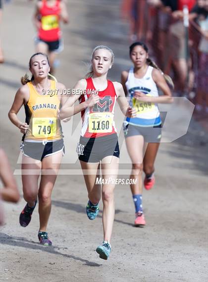 Thumbnail 2 in CIF State Cross Country Championships (Girls D2 Race) photogallery.