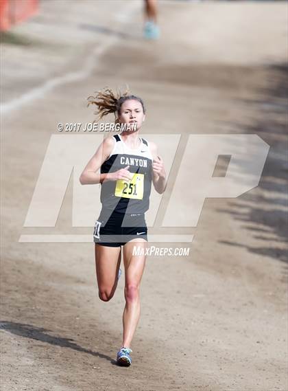 Thumbnail 2 in CIF State Cross Country Championships (Girls D2 Race) photogallery.