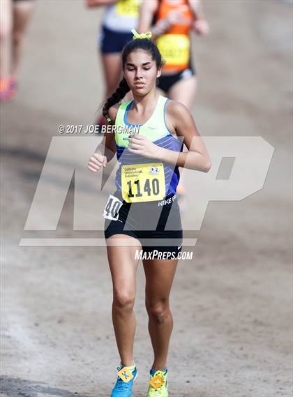 Thumbnail 2 in CIF State Cross Country Championships (Girls D2 Race) photogallery.
