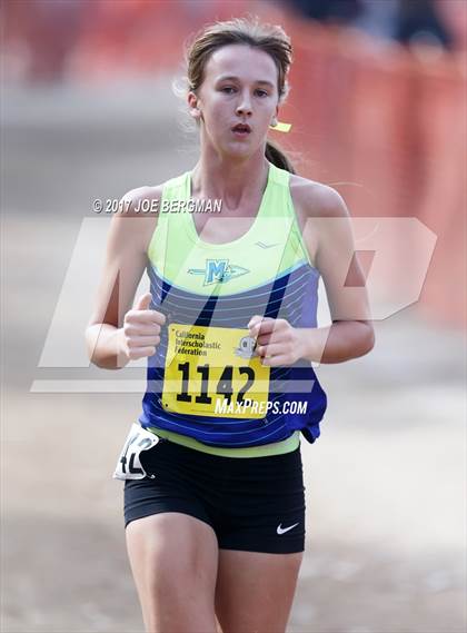 Thumbnail 2 in CIF State Cross Country Championships (Girls D2 Race) photogallery.