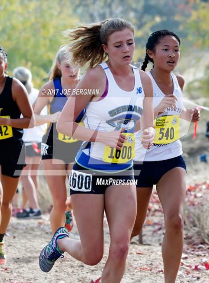 Thumbnail 2 in CIF State Cross Country Championships (Girls D2 Race) photogallery.