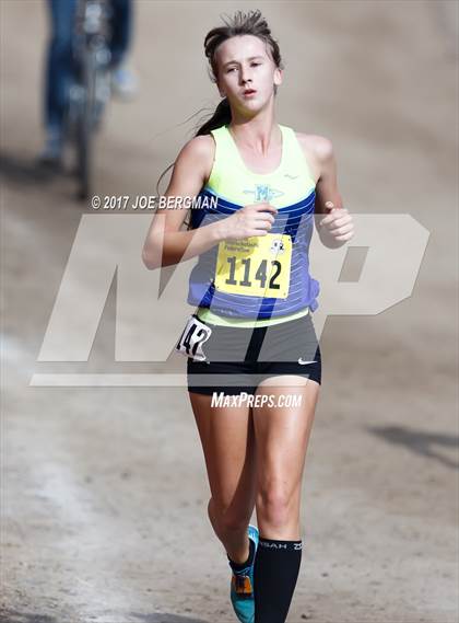 Thumbnail 2 in CIF State Cross Country Championships (Girls D2 Race) photogallery.