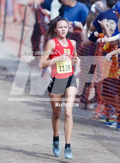 Thumbnail 3 in CIF State Cross Country Championships (Girls D2 Race) photogallery.