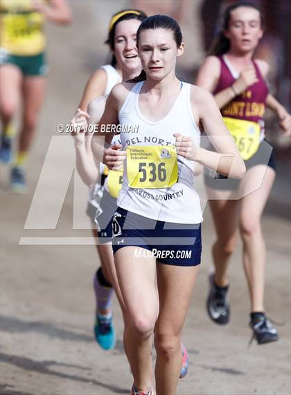 Thumbnail 2 in CIF State Cross Country Championships (Girls D2 Race) photogallery.