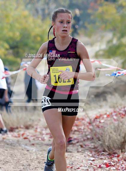 Thumbnail 2 in CIF State Cross Country Championships (Girls D2 Race) photogallery.