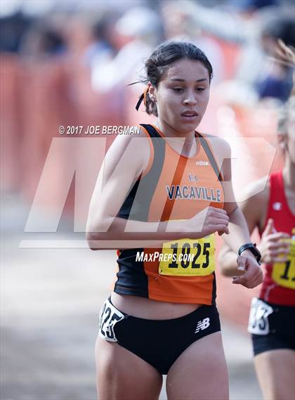 Thumbnail 2 in CIF State Cross Country Championships (Girls D2 Race) photogallery.