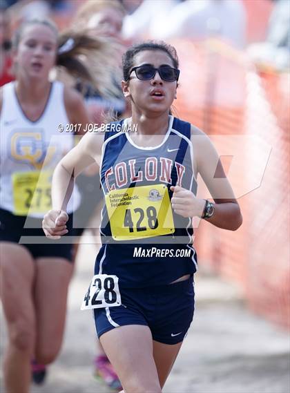 Thumbnail 3 in CIF State Cross Country Championships (Girls D2 Race) photogallery.