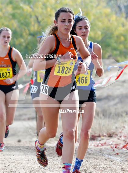 Thumbnail 1 in CIF State Cross Country Championships (Girls D2 Race) photogallery.