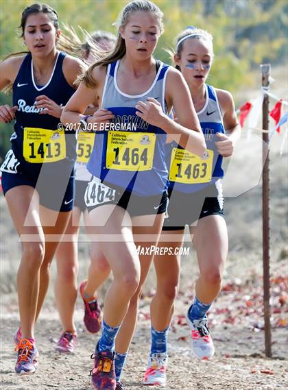 Thumbnail 3 in CIF State Cross Country Championships (Girls D2 Race) photogallery.