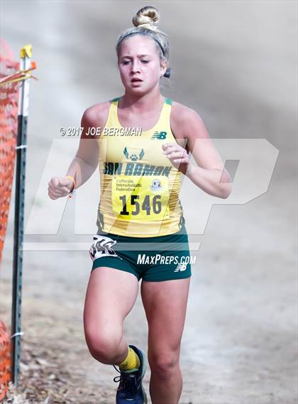 Thumbnail 2 in CIF State Cross Country Championships (Girls D2 Race) photogallery.