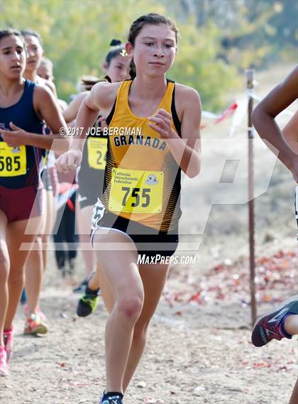 Thumbnail 2 in CIF State Cross Country Championships (Girls D2 Race) photogallery.