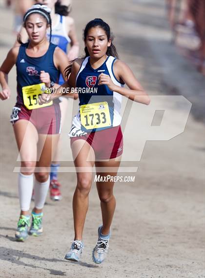 Thumbnail 1 in CIF State Cross Country Championships (Girls D2 Race) photogallery.