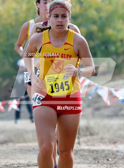 Thumbnail 2 in CIF State Cross Country Championships (Girls D2 Race) photogallery.
