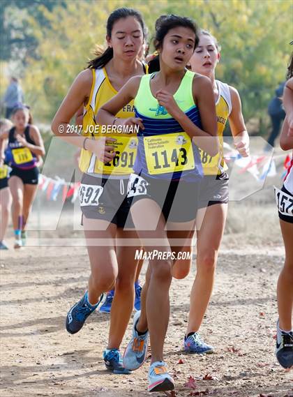 Thumbnail 2 in CIF State Cross Country Championships (Girls D2 Race) photogallery.
