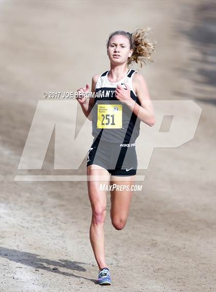 Thumbnail 1 in CIF State Cross Country Championships (Girls D2 Race) photogallery.