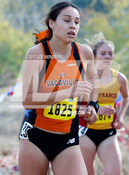 Thumbnail 1 in CIF State Cross Country Championships (Girls D2 Race) photogallery.