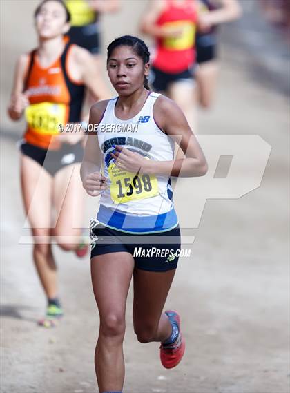 Thumbnail 1 in CIF State Cross Country Championships (Girls D2 Race) photogallery.