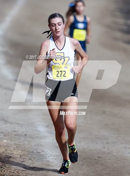 Thumbnail 2 in CIF State Cross Country Championships (Girls D2 Race) photogallery.