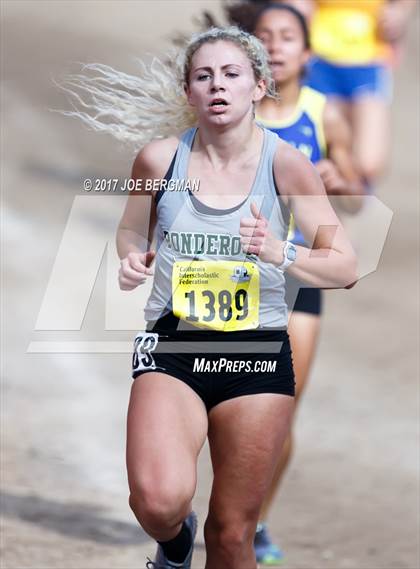 Thumbnail 2 in CIF State Cross Country Championships (Girls D2 Race) photogallery.