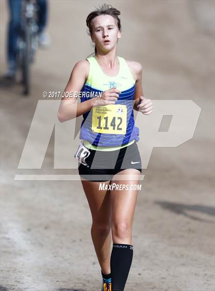 Thumbnail 1 in CIF State Cross Country Championships (Girls D2 Race) photogallery.