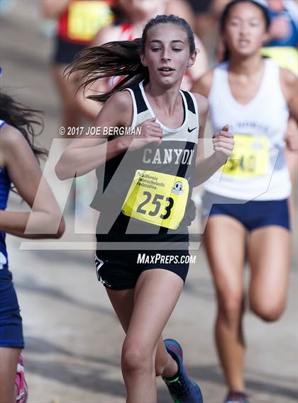 Thumbnail 2 in CIF State Cross Country Championships (Girls D2 Race) photogallery.