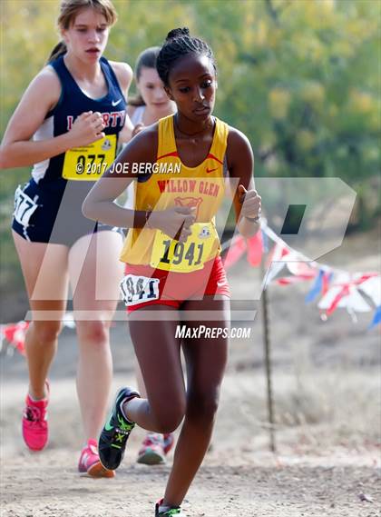 Thumbnail 2 in CIF State Cross Country Championships (Girls D2 Race) photogallery.