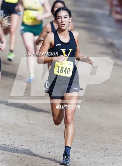 Thumbnail 2 in CIF State Cross Country Championships (Girls D2 Race) photogallery.