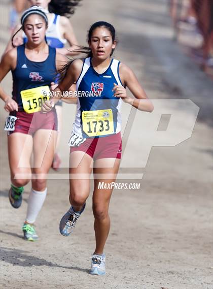 Thumbnail 3 in CIF State Cross Country Championships (Girls D2 Race) photogallery.