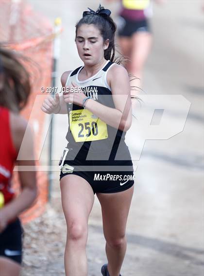 Thumbnail 3 in CIF State Cross Country Championships (Girls D2 Race) photogallery.