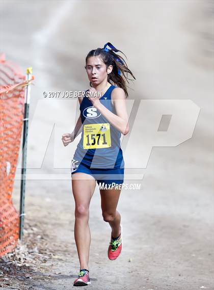 Thumbnail 3 in CIF State Cross Country Championships (Girls D2 Race) photogallery.