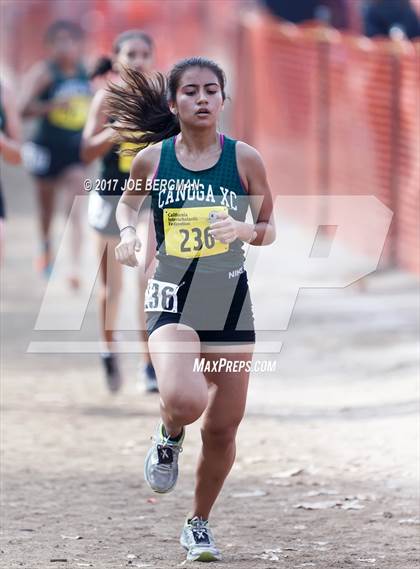 Thumbnail 2 in CIF State Cross Country Championships (Girls D2 Race) photogallery.
