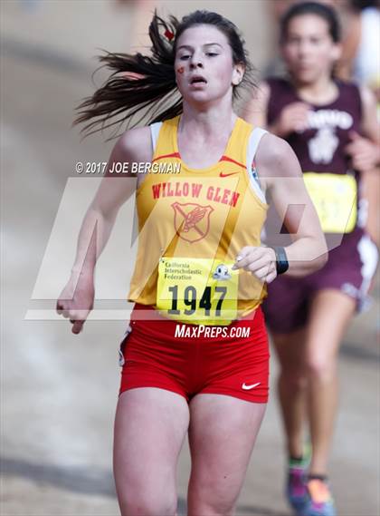 Thumbnail 3 in CIF State Cross Country Championships (Girls D2 Race) photogallery.