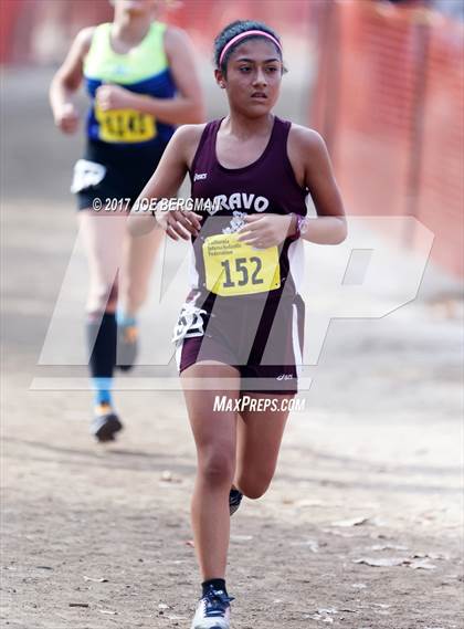 Thumbnail 2 in CIF State Cross Country Championships (Girls D2 Race) photogallery.