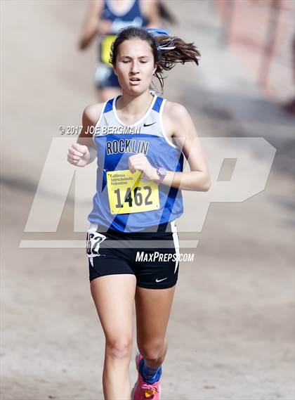 Thumbnail 3 in CIF State Cross Country Championships (Girls D2 Race) photogallery.