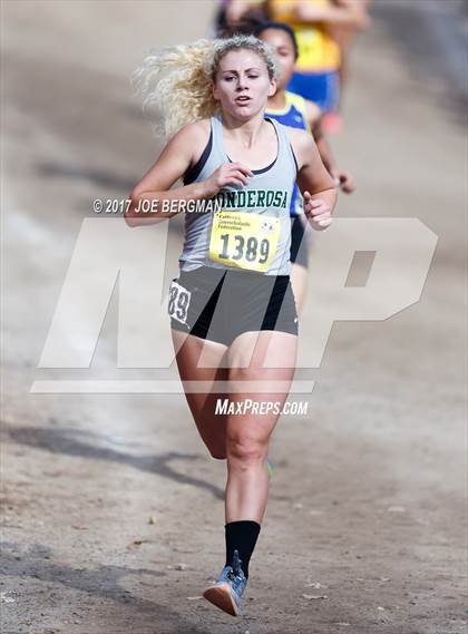 Thumbnail 1 in CIF State Cross Country Championships (Girls D2 Race) photogallery.