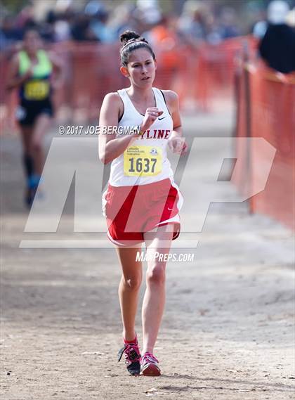 Thumbnail 3 in CIF State Cross Country Championships (Girls D2 Race) photogallery.