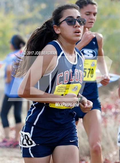 Thumbnail 3 in CIF State Cross Country Championships (Girls D2 Race) photogallery.