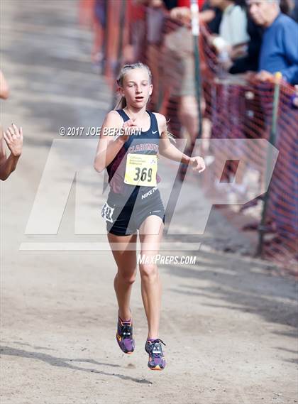 Thumbnail 1 in CIF State Cross Country Championships (Girls D2 Race) photogallery.