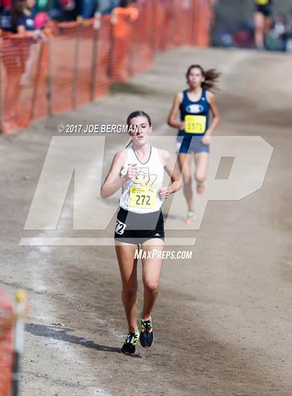 Thumbnail 3 in CIF State Cross Country Championships (Girls D2 Race) photogallery.