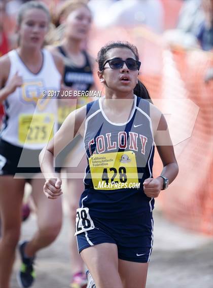 Thumbnail 1 in CIF State Cross Country Championships (Girls D2 Race) photogallery.