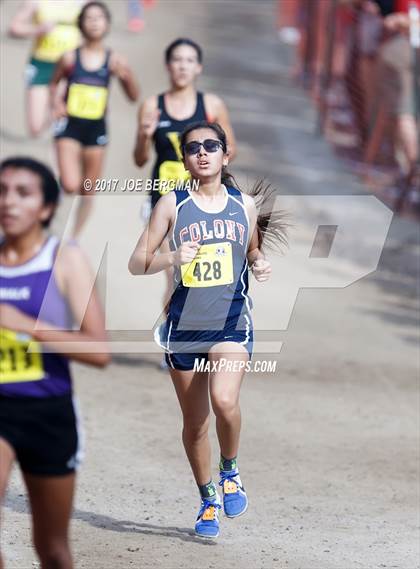 Thumbnail 2 in CIF State Cross Country Championships (Girls D2 Race) photogallery.