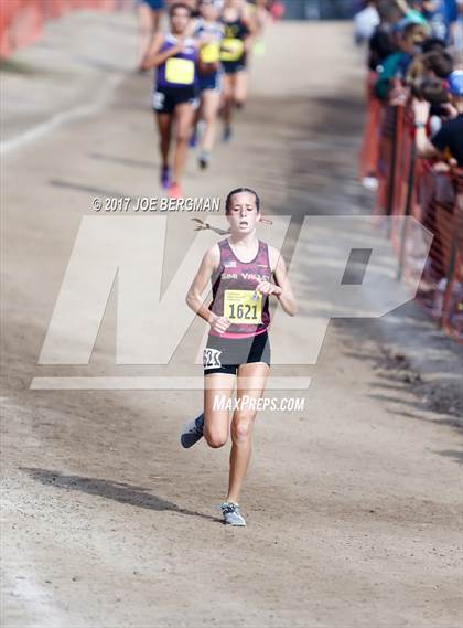 Thumbnail 1 in CIF State Cross Country Championships (Girls D2 Race) photogallery.