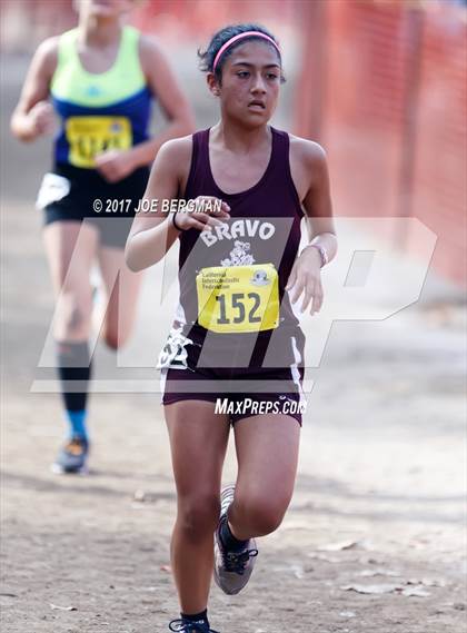 Thumbnail 3 in CIF State Cross Country Championships (Girls D2 Race) photogallery.