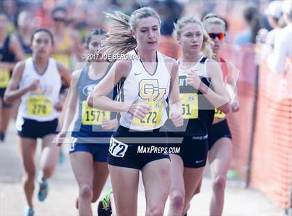 Thumbnail 3 in CIF State Cross Country Championships (Girls D2 Race) photogallery.
